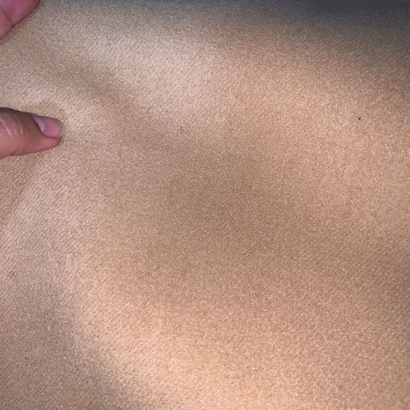 Women's Kate Hill wool blend camel coat size 20W, short over coat elegant spring - Picture 13 of 14